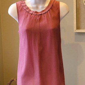 Banana Republic silk, rose lined blouse